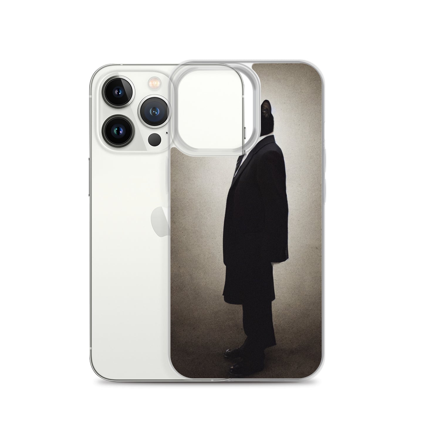 iPhone Case - Side Profile of Business Cat Boss