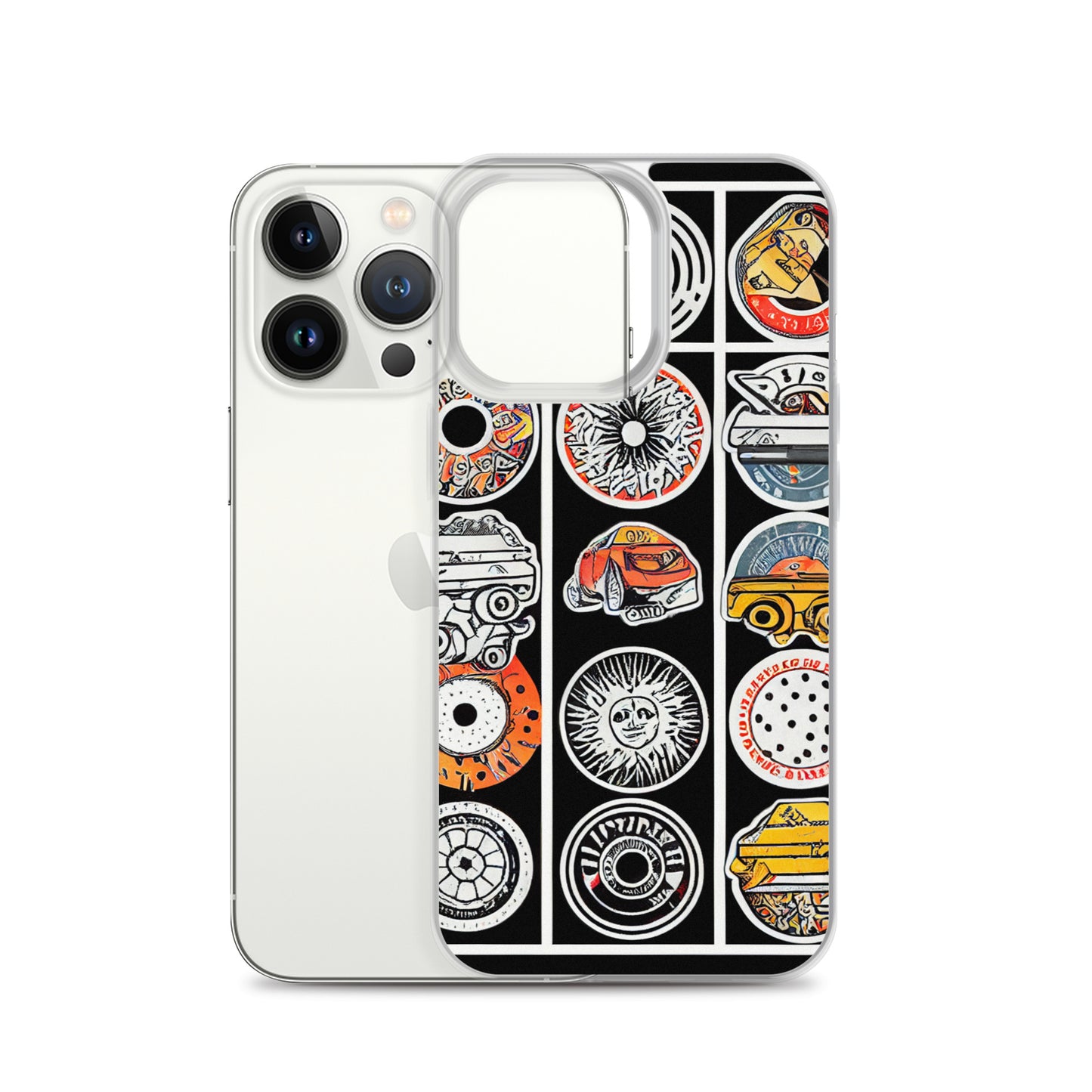 iPhone Case - Skateboard Sticker Aesthetic