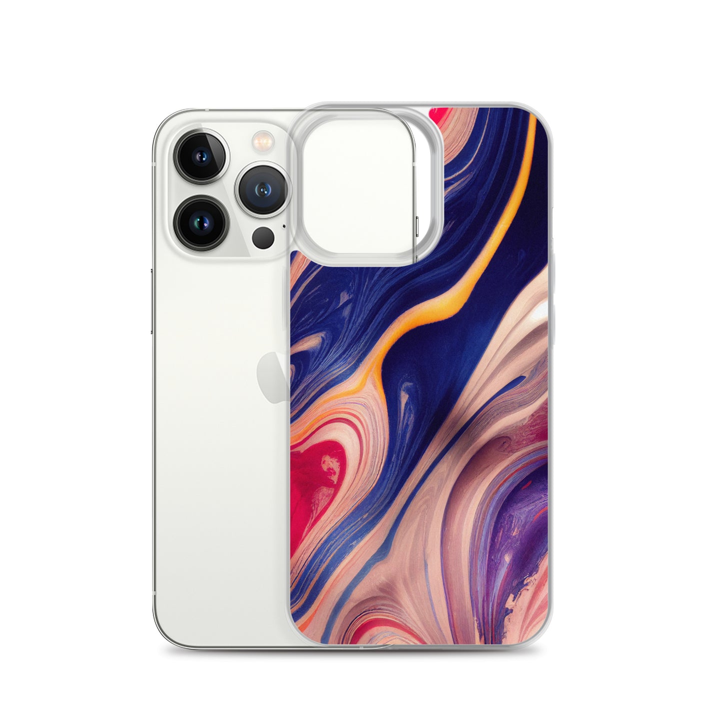 iPhone Case - Marbled Paint Swirl