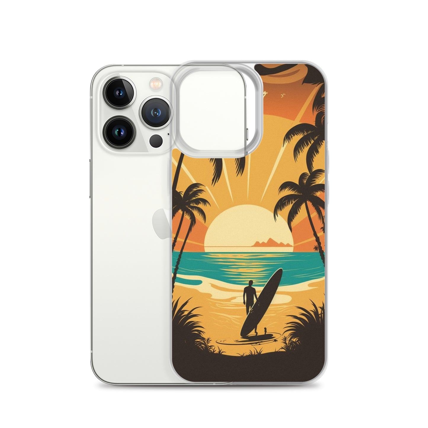 iPhone Case - Sunset Surfer