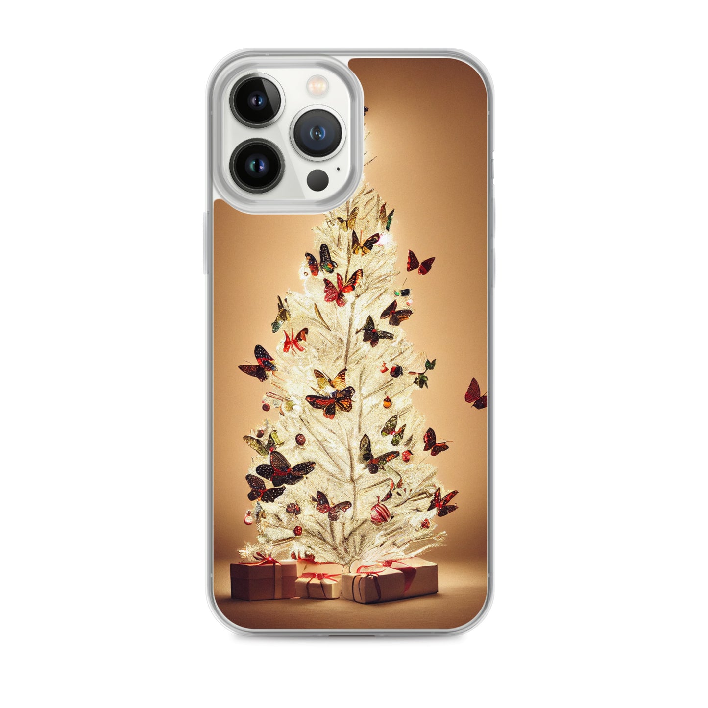 iPhone Case - Butterfly Christmas Tree