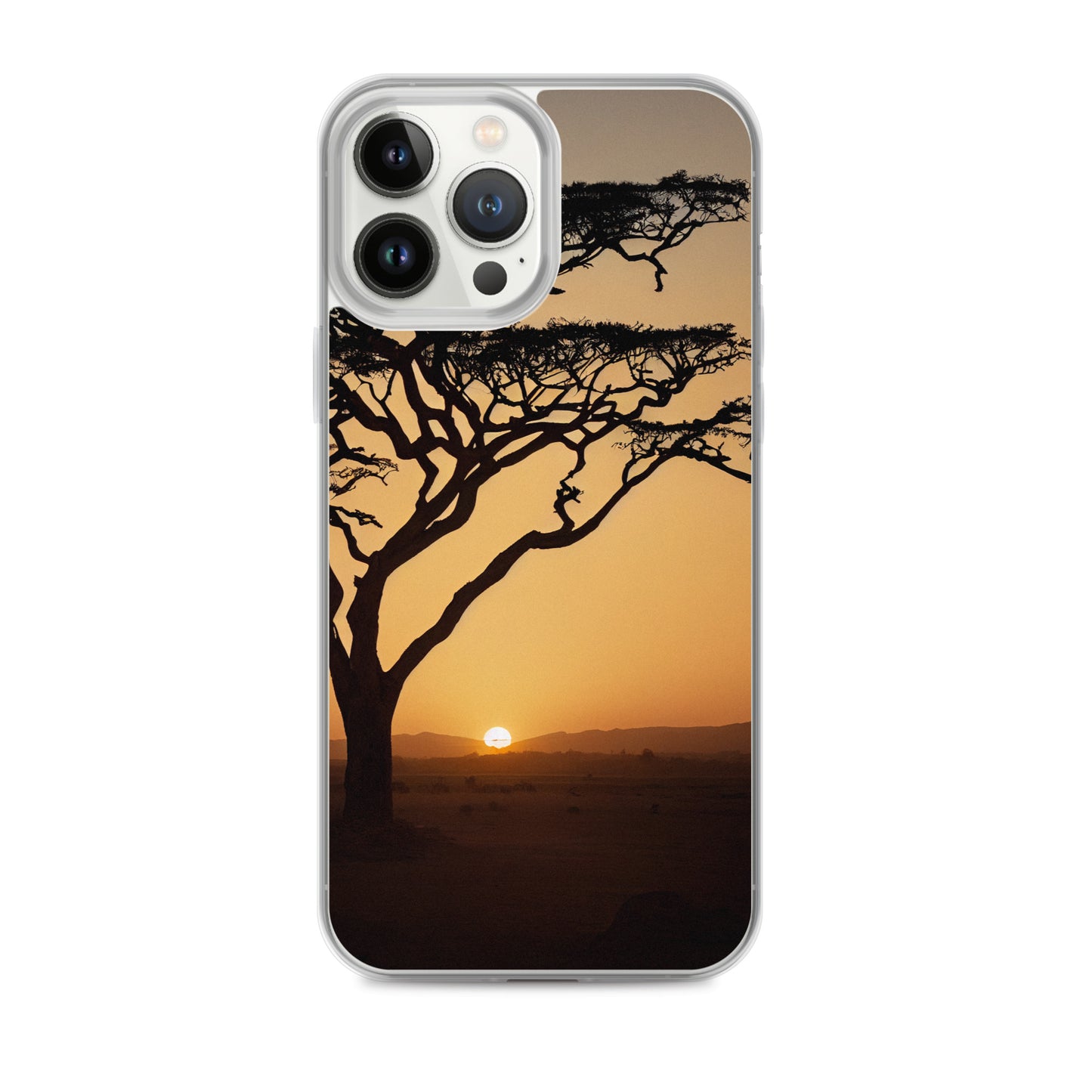 iPhone Case - African Vista - Acacia Tree at Sunset