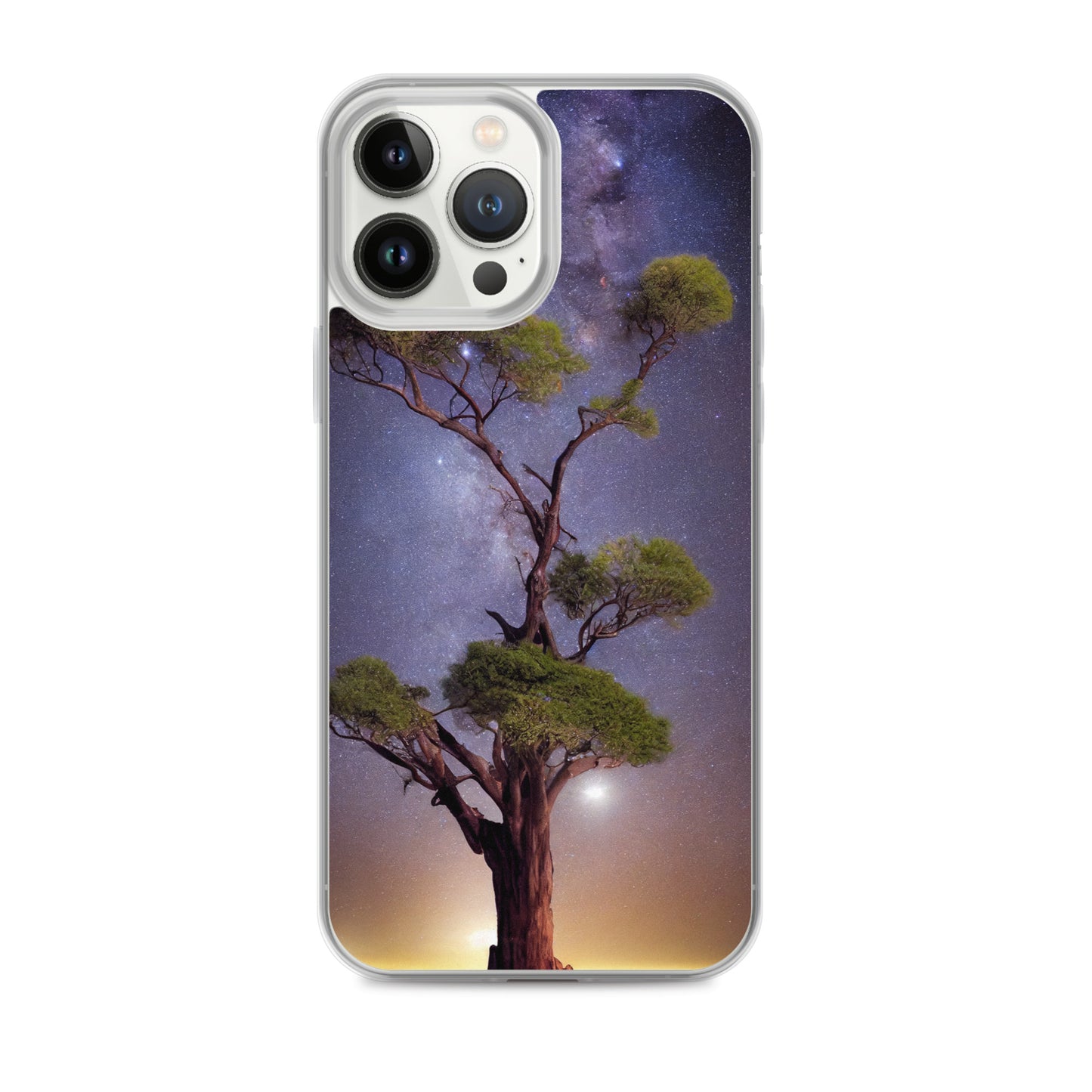 iPhone Case - African Vista - Acacia Tree Under the Milky Way