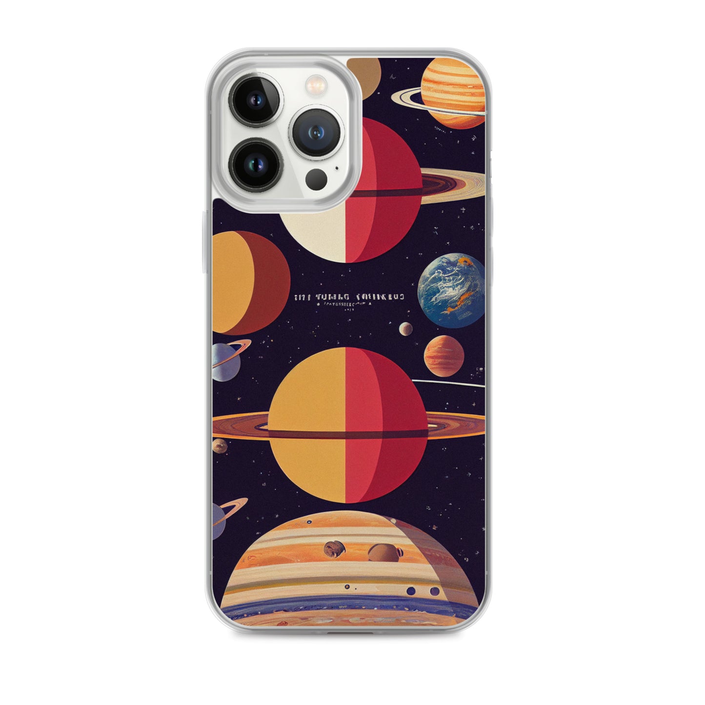 iPhone Case - Map of the Planets