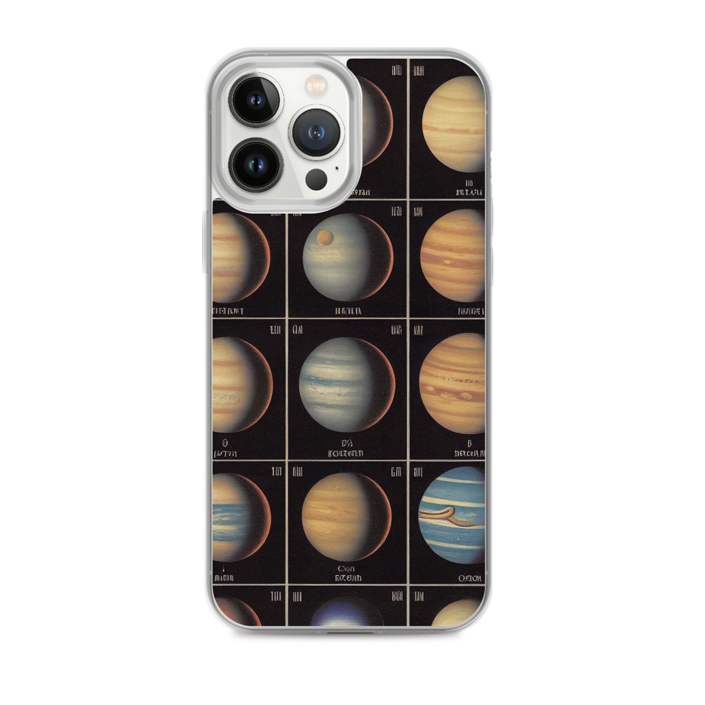 iPhone Case - Map of the Planets