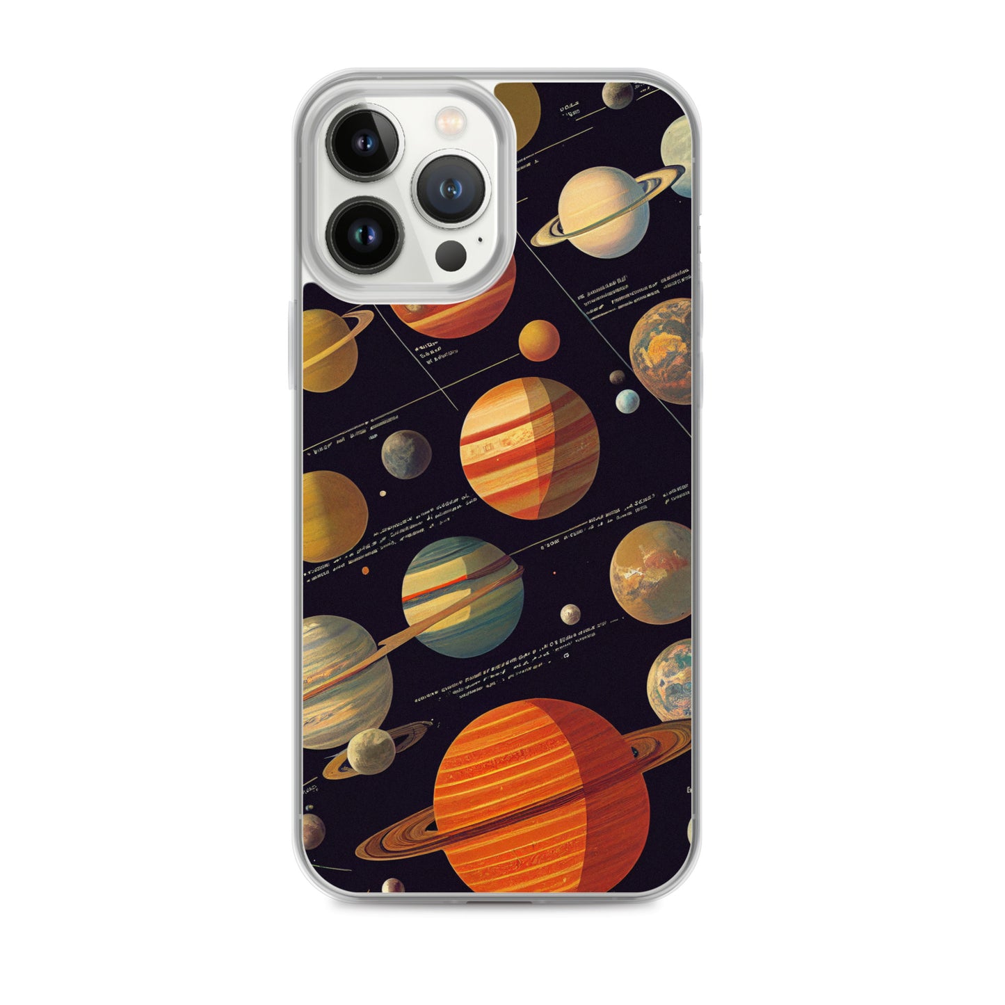 iPhone Case - Map of the Planets