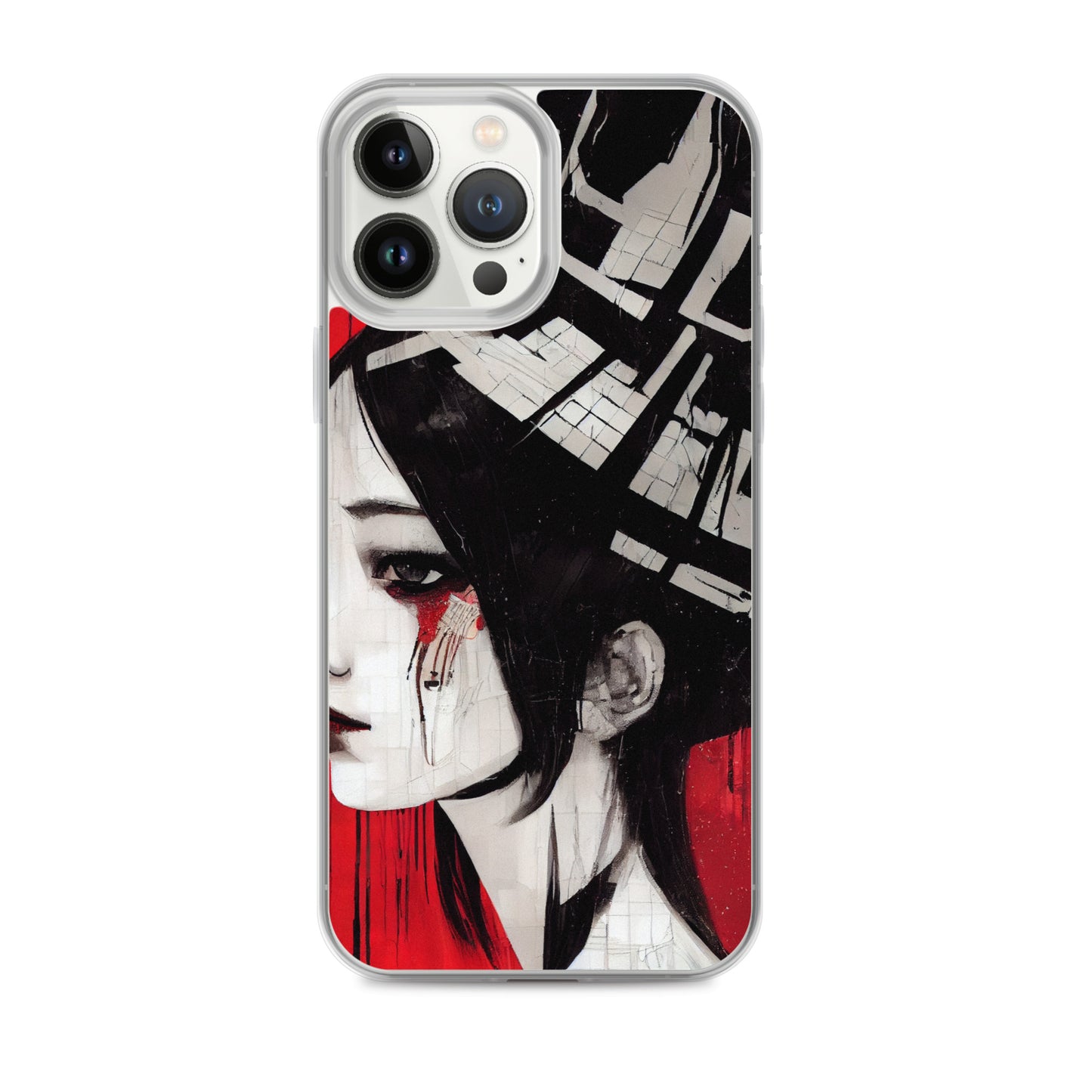 iPhone Case - Cyberpunk Geisha Girl