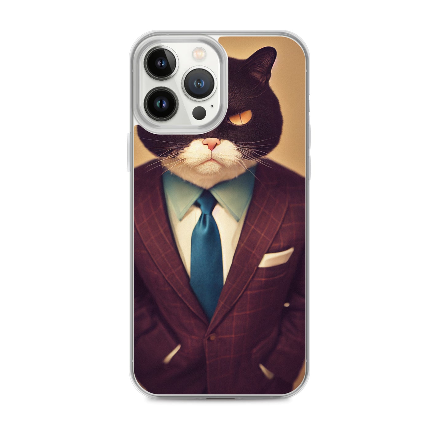 iPhone Case - Stern Business Cat Boss