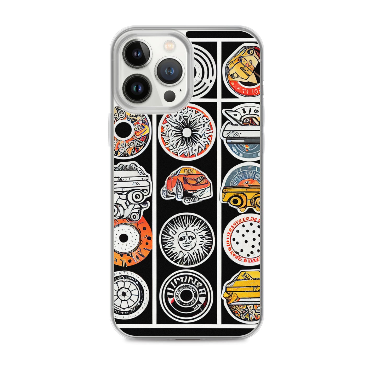 iPhone Case - Skateboard Sticker Aesthetic