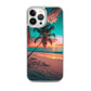 iPhone Case - Beach Life - Palm Tree at Sunset