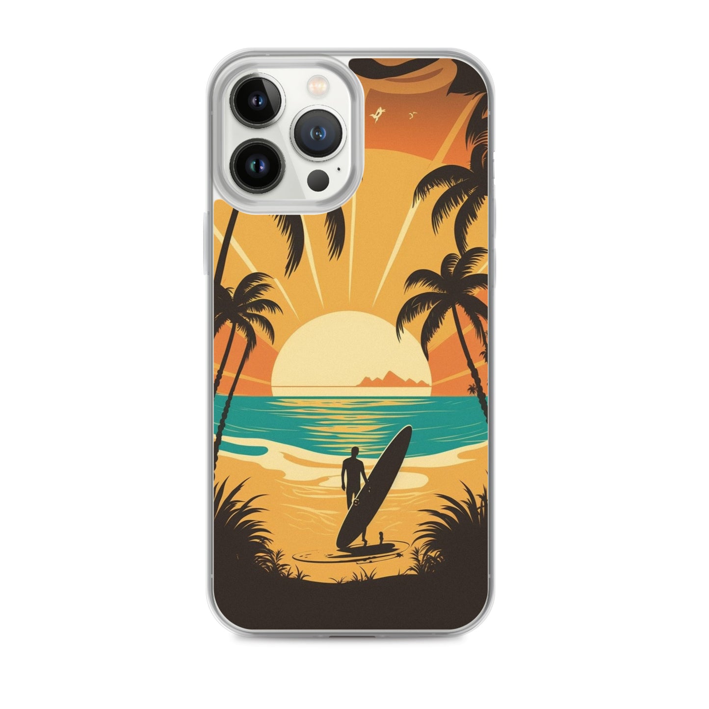 iPhone Case - Sunset Surfer