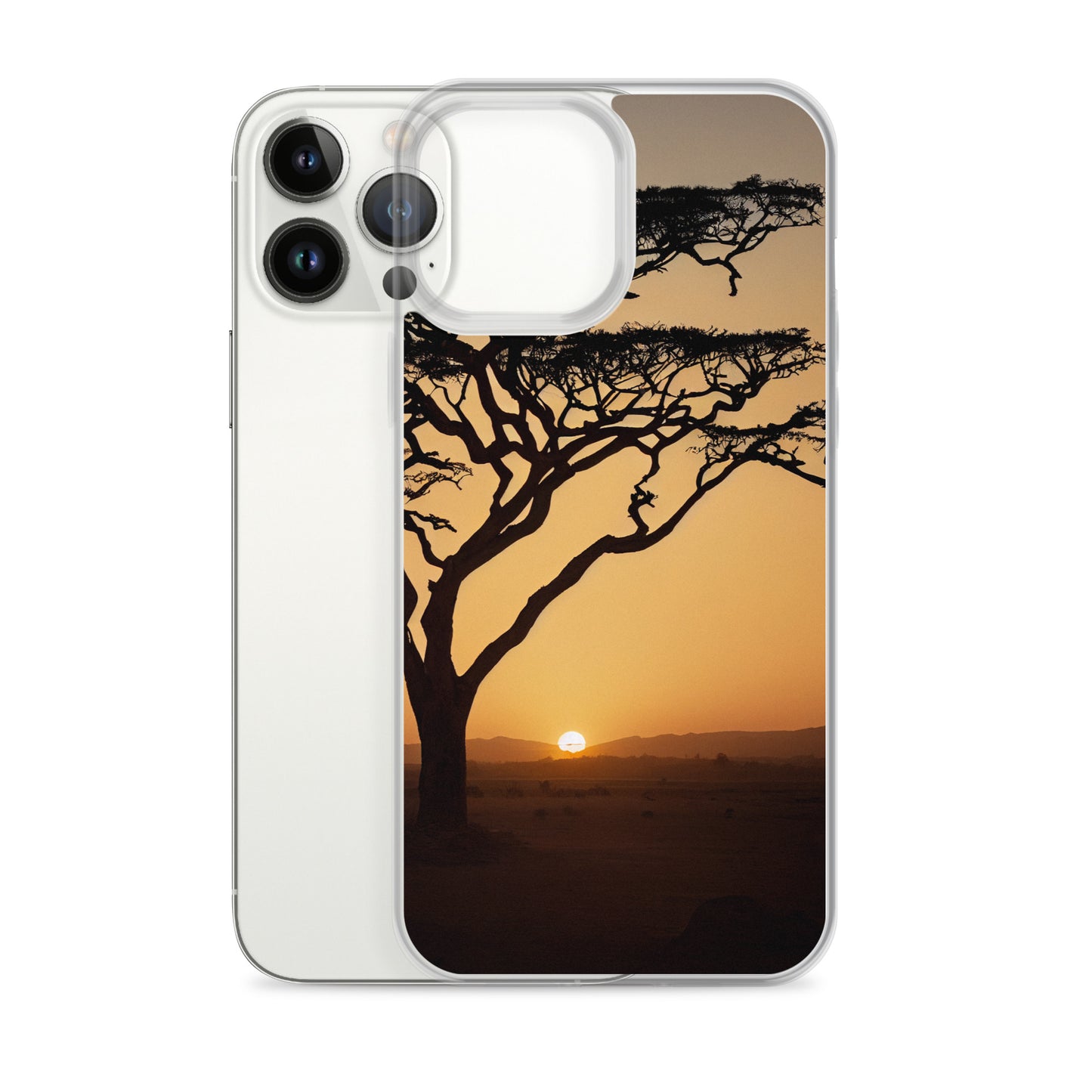 iPhone Case - African Vista - Acacia Tree at Sunset