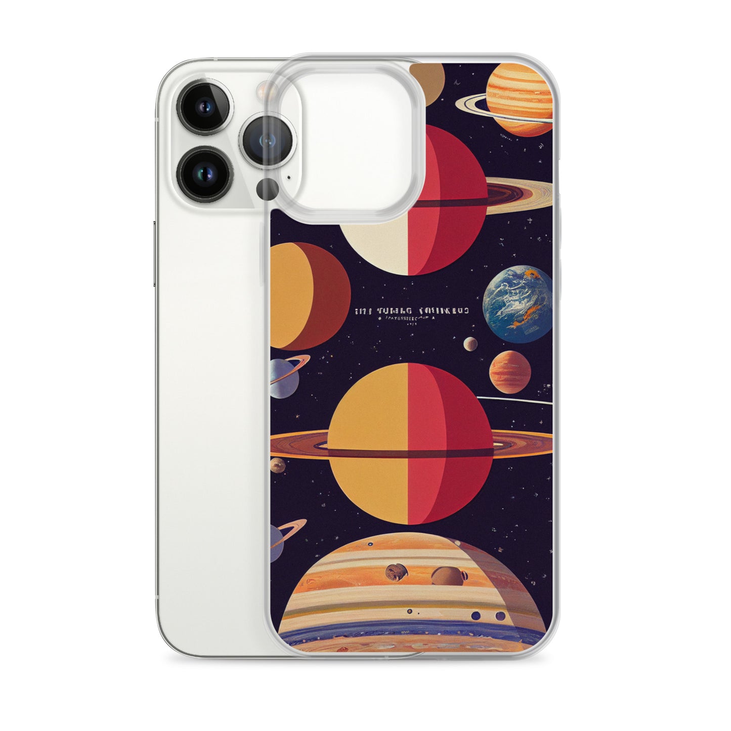 iPhone Case - Map of the Planets