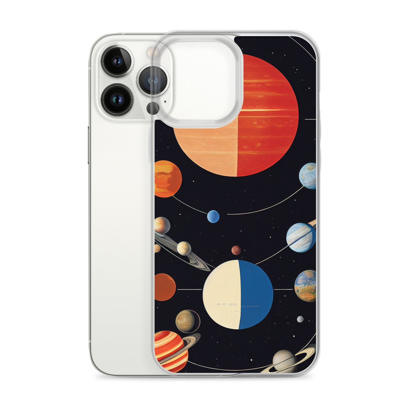 iPhone Case - Map of the Planets