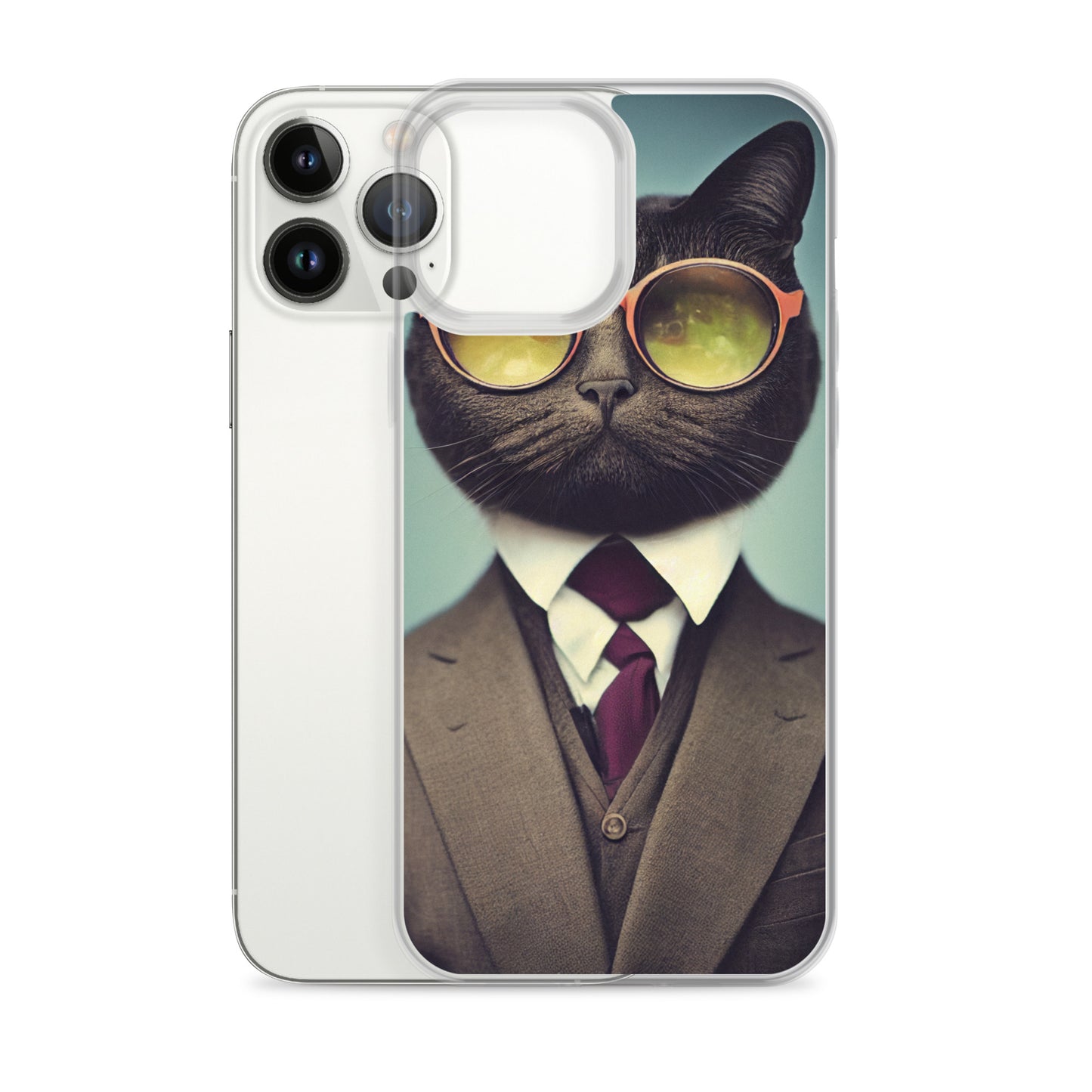 iPhone Case - Business Cat Accountant