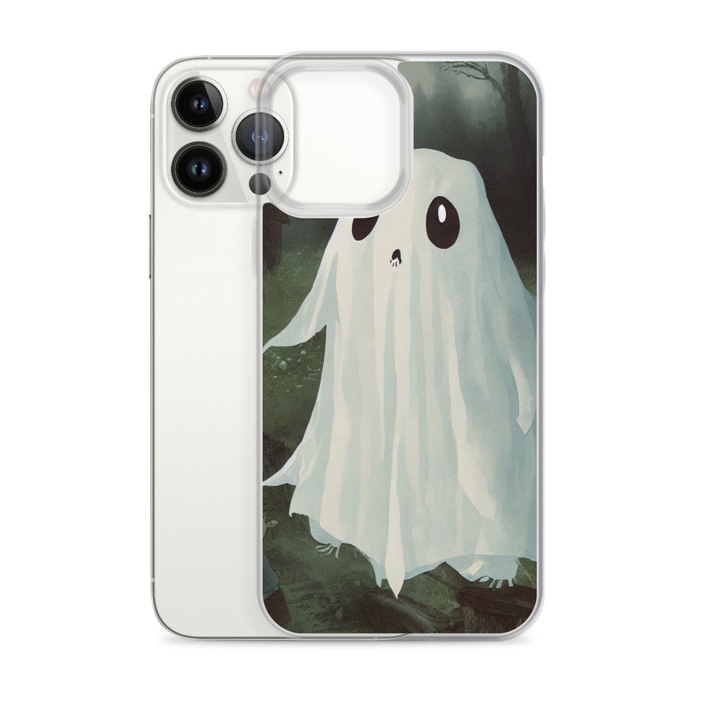 iPhone Case - Halloween Spooked Ghost