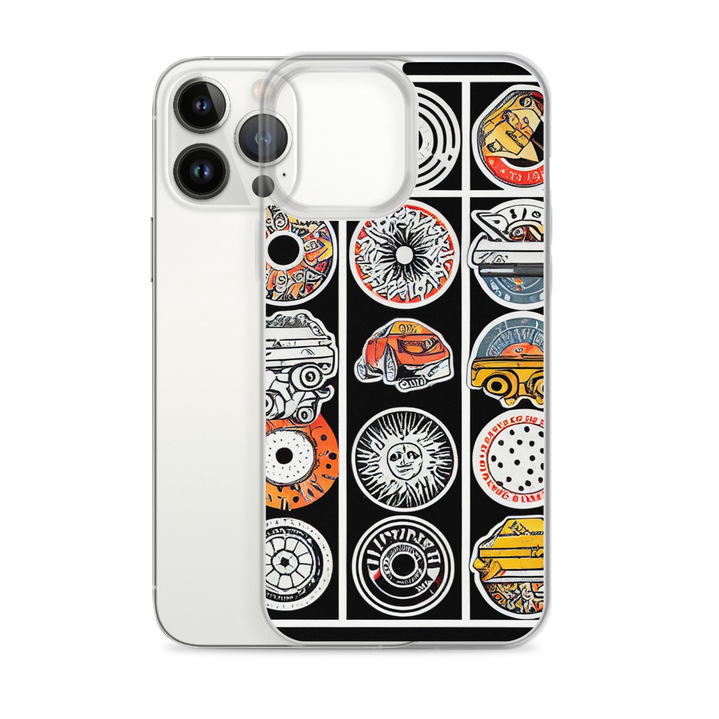 iPhone Case - Skateboard Sticker Aesthetic