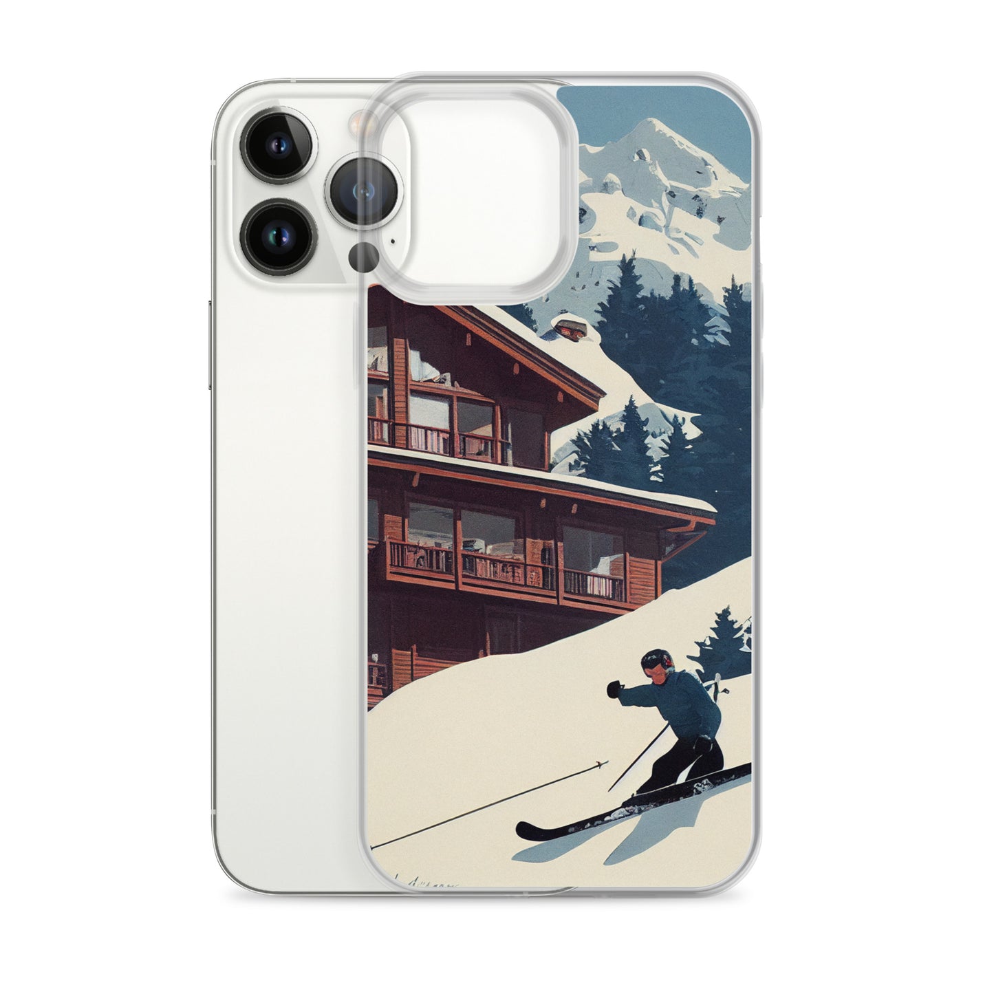 iPhone Case - Vintage Adverts - Ski Chalet