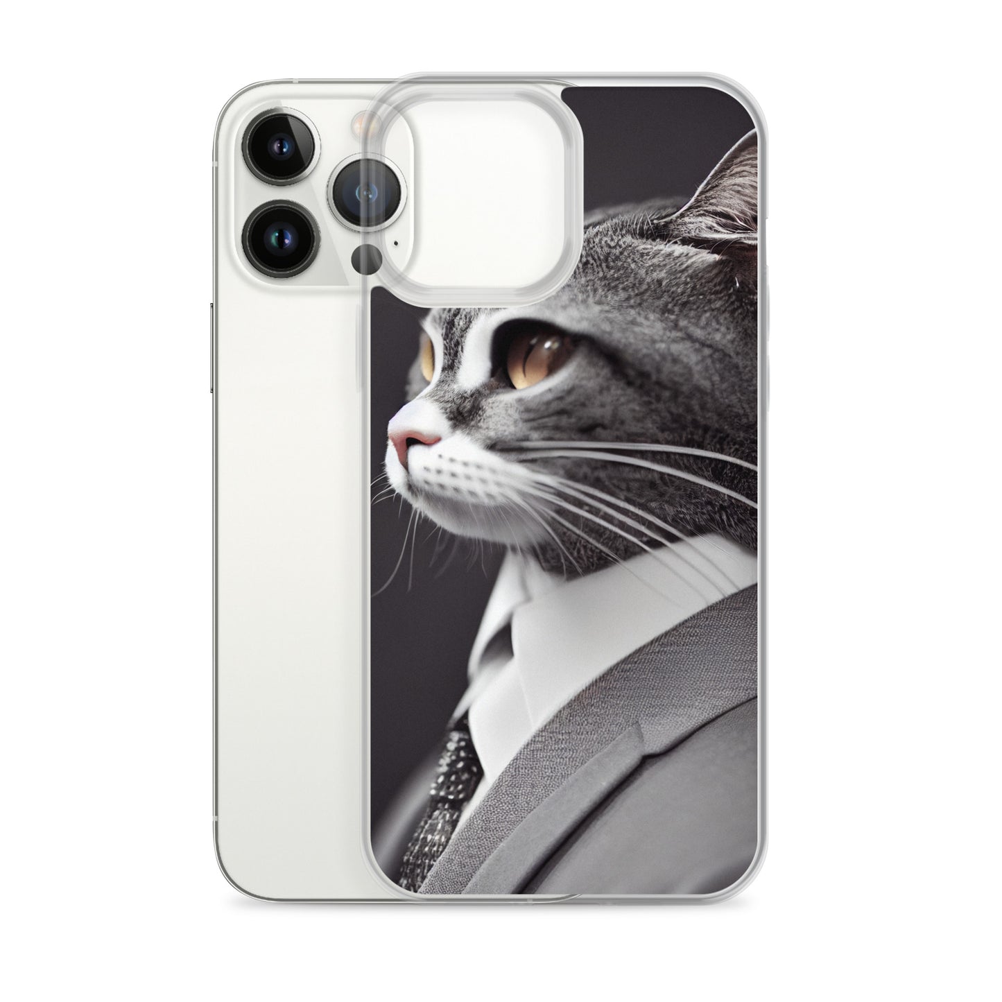 iPhone Case - Dapper Business Cat Boss