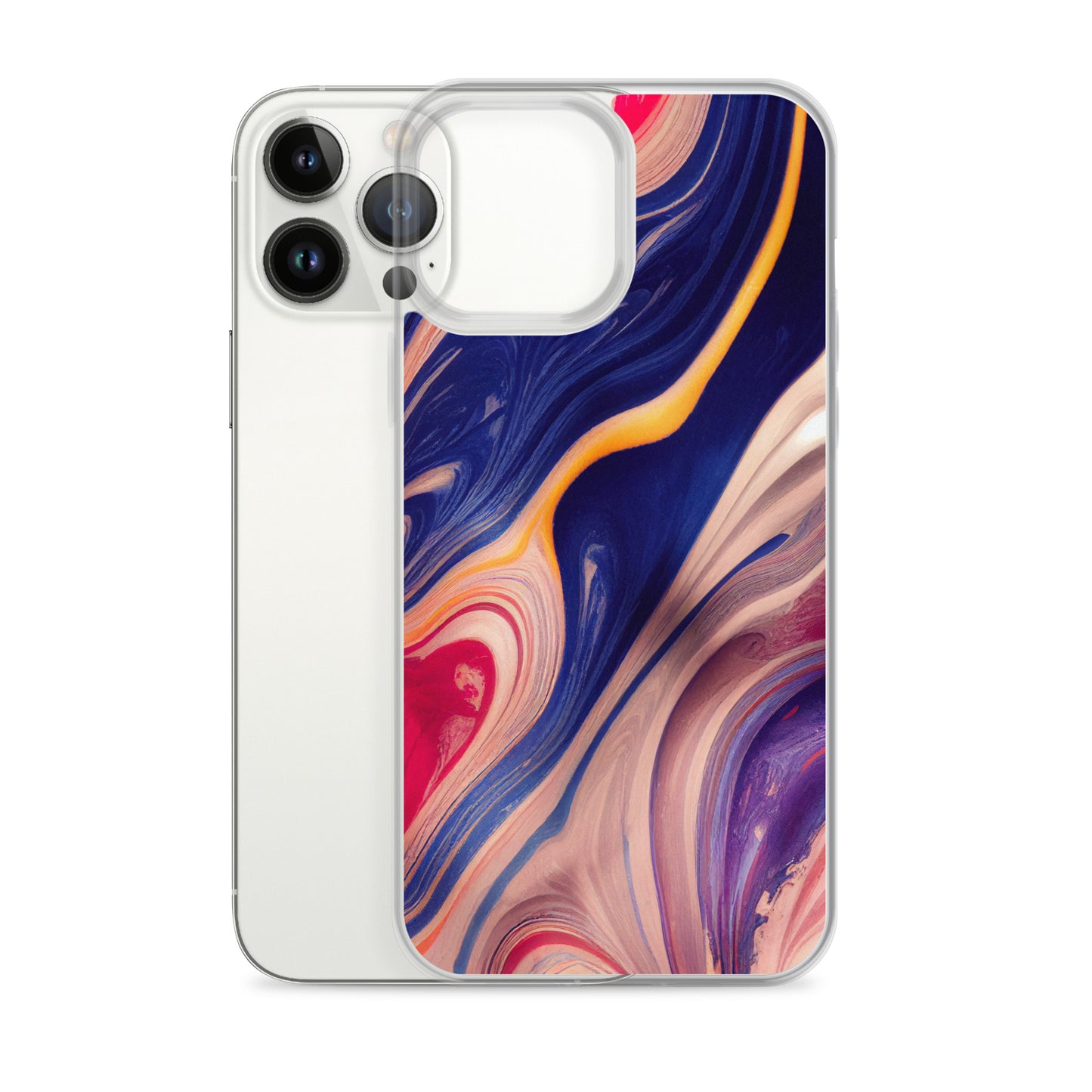 iPhone Case - Marbled Paint Swirl