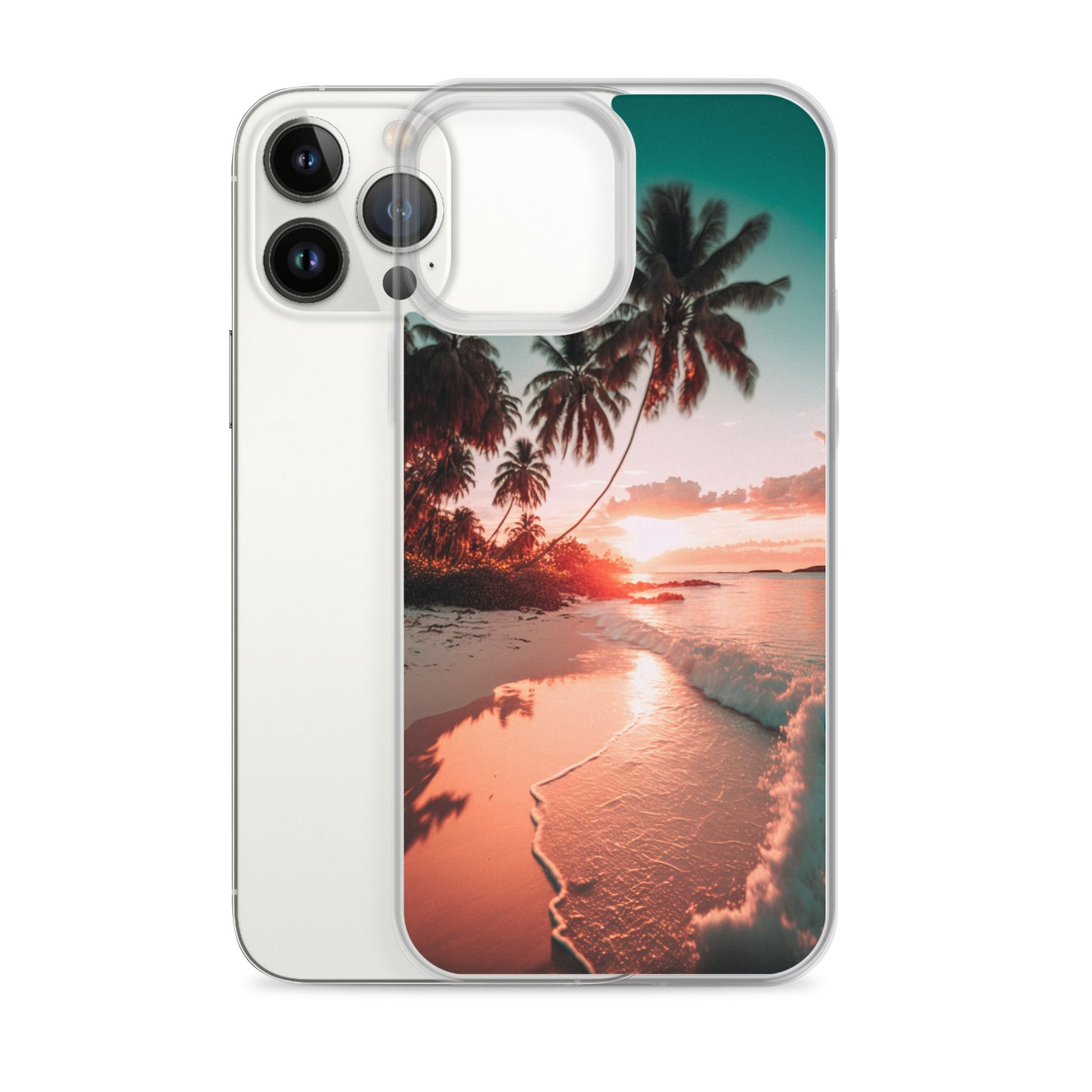 iPhone Case - Beach Life - Palm Trees at Sunset