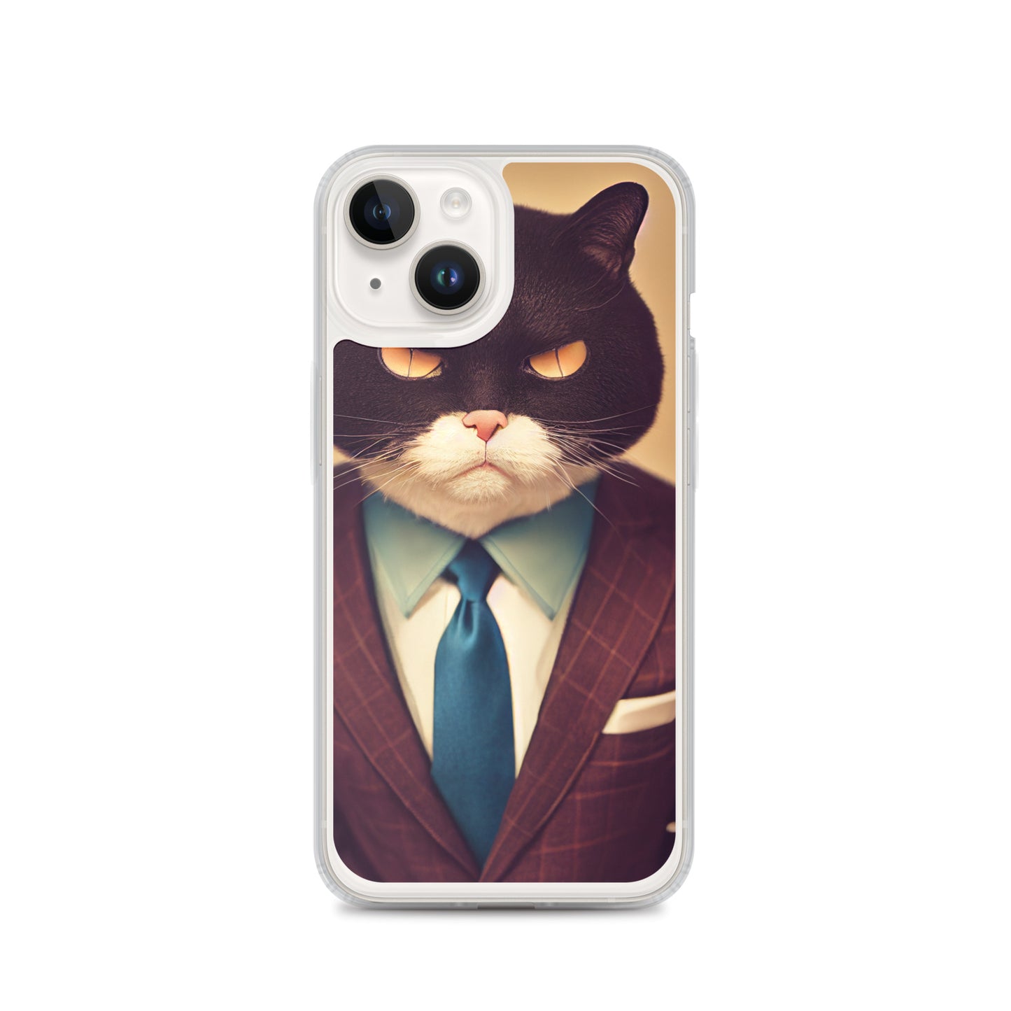 iPhone Case - Stern Business Cat Boss