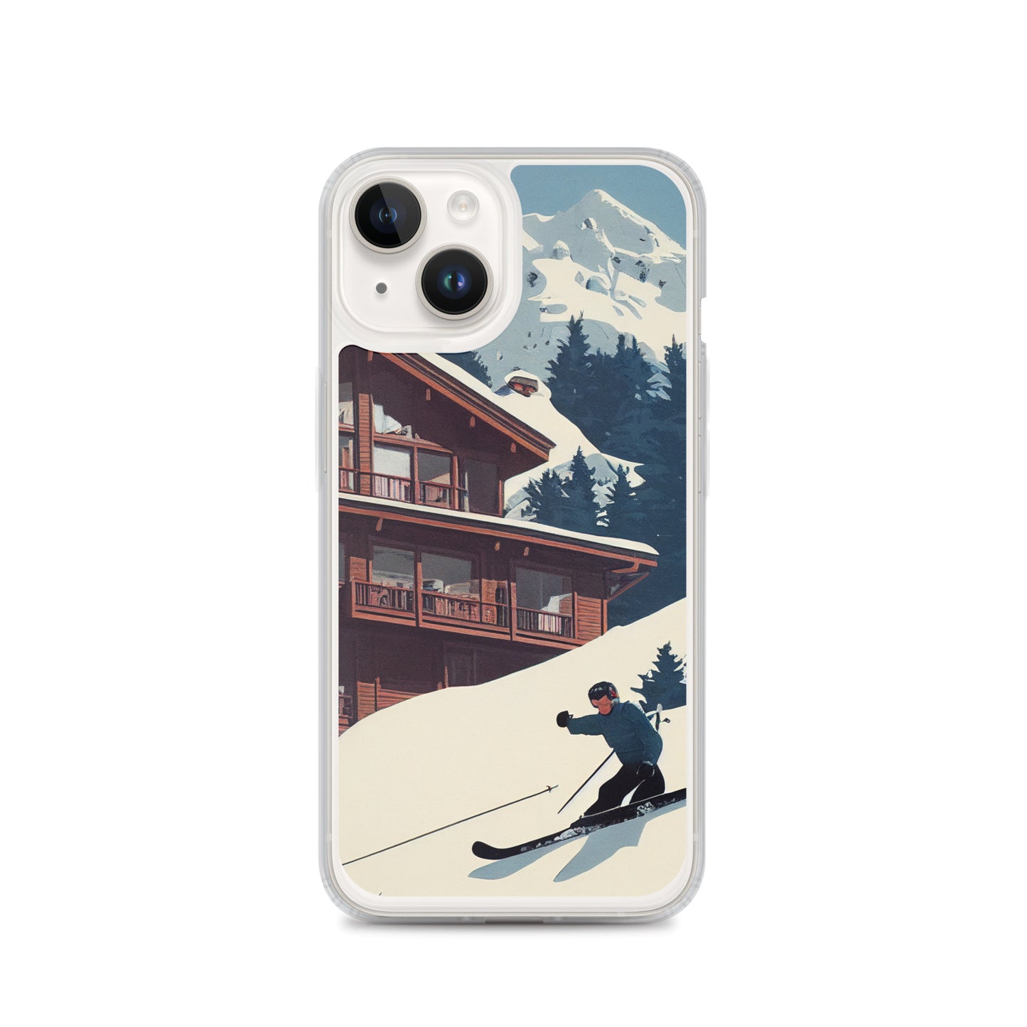 iPhone Case - Vintage Adverts - Ski Chalet