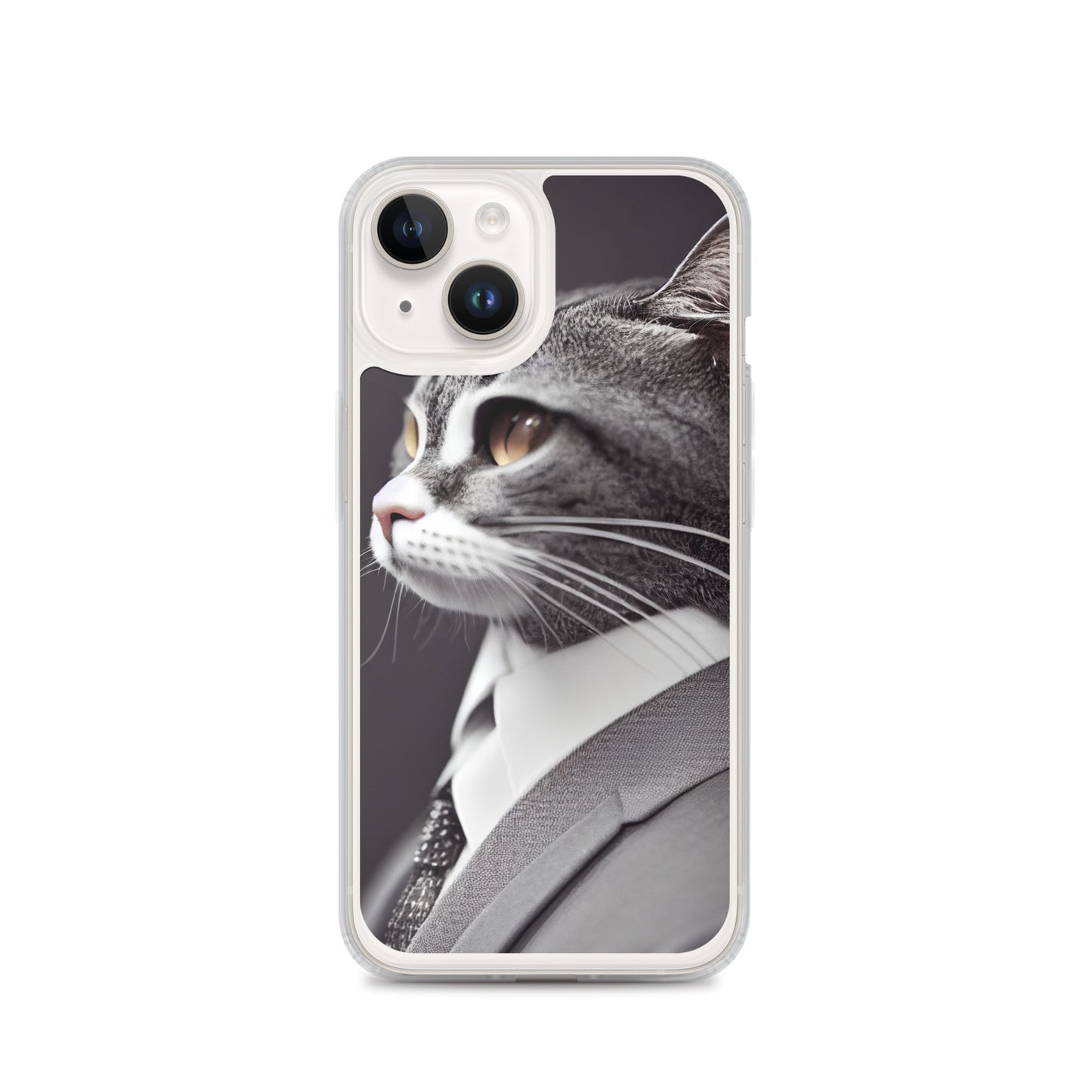 iPhone Case - Dapper Business Cat Boss