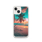 iPhone Case - Beach Life - Palm Tree at Sunset