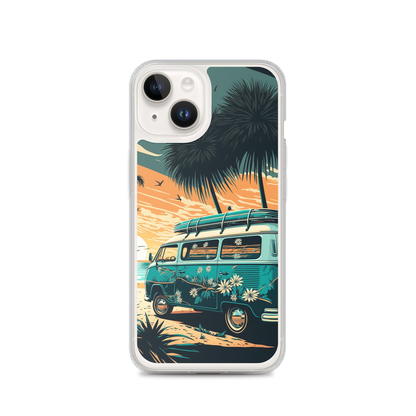 iPhone Case - Flower Surf Camper