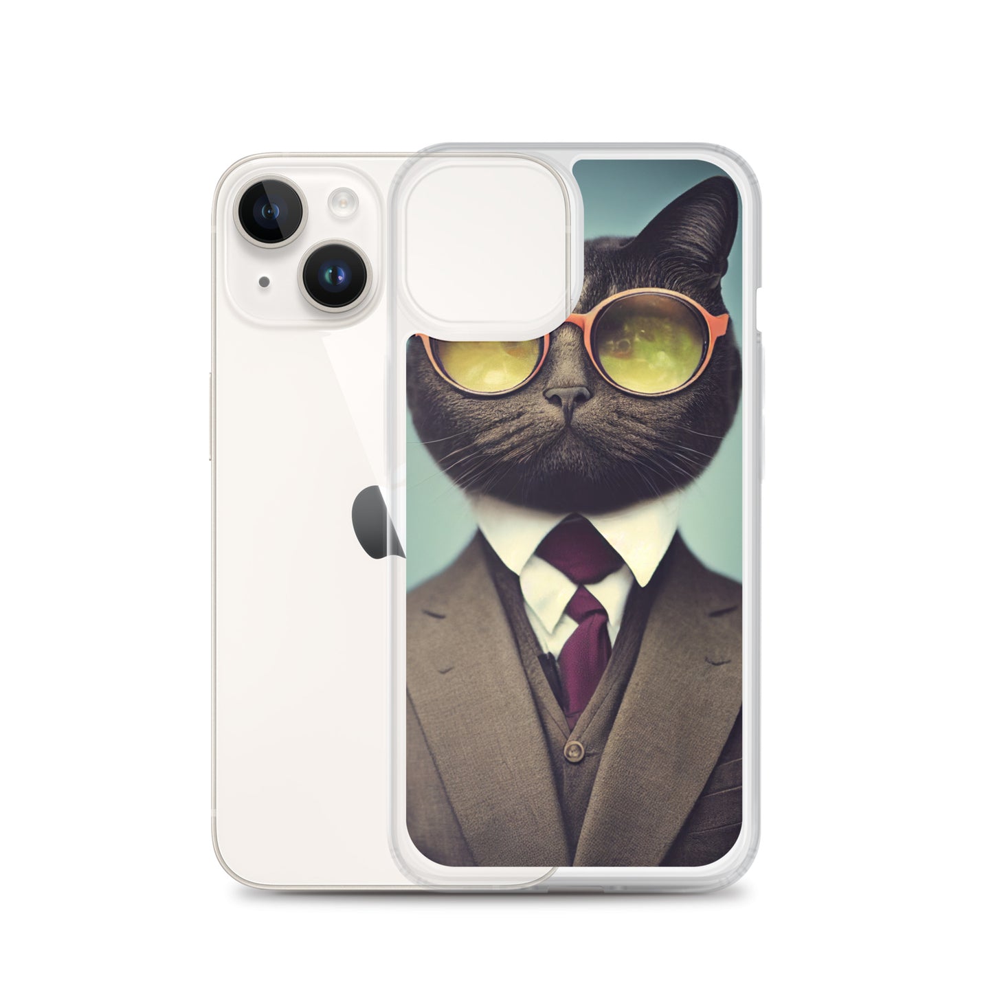 iPhone Case - Business Cat Accountant