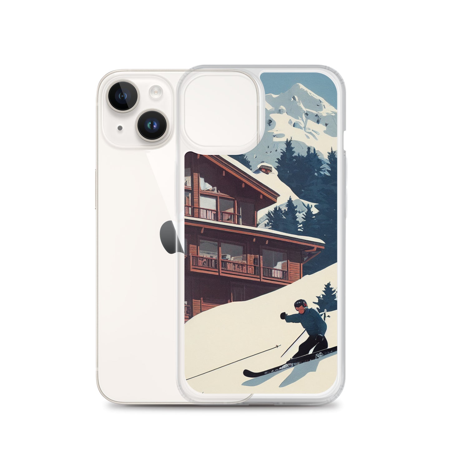 iPhone Case - Vintage Adverts - Ski Chalet