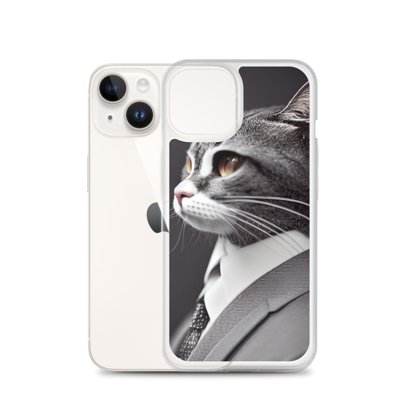 iPhone Case - Dapper Business Cat Boss