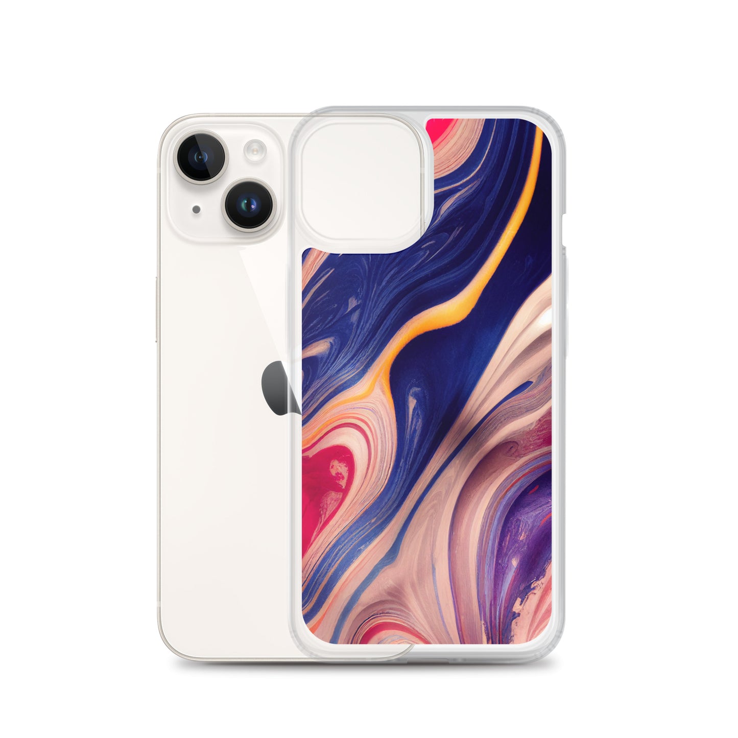 iPhone Case - Marbled Paint Swirl