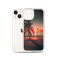 iPhone Case - Beach Life - Palm Tree at Sunset