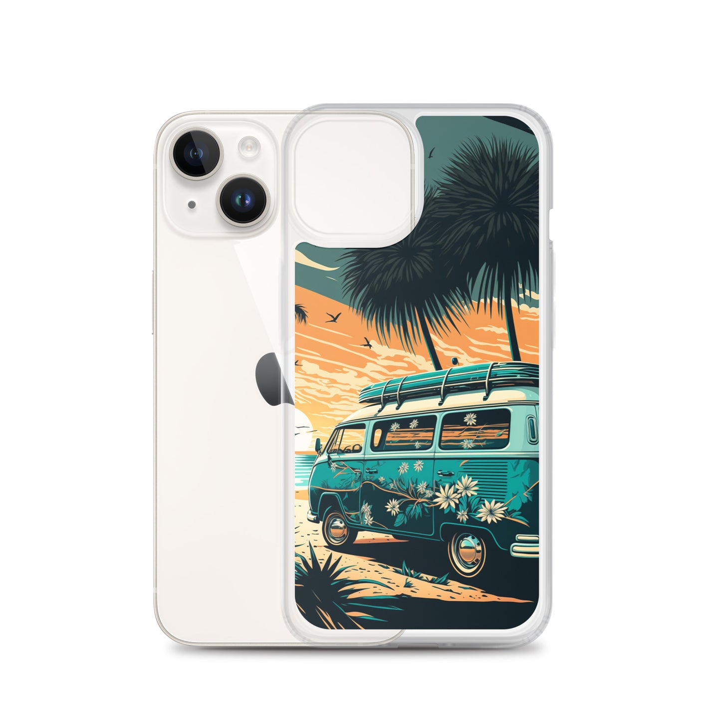 iPhone Case - Flower Surf Camper