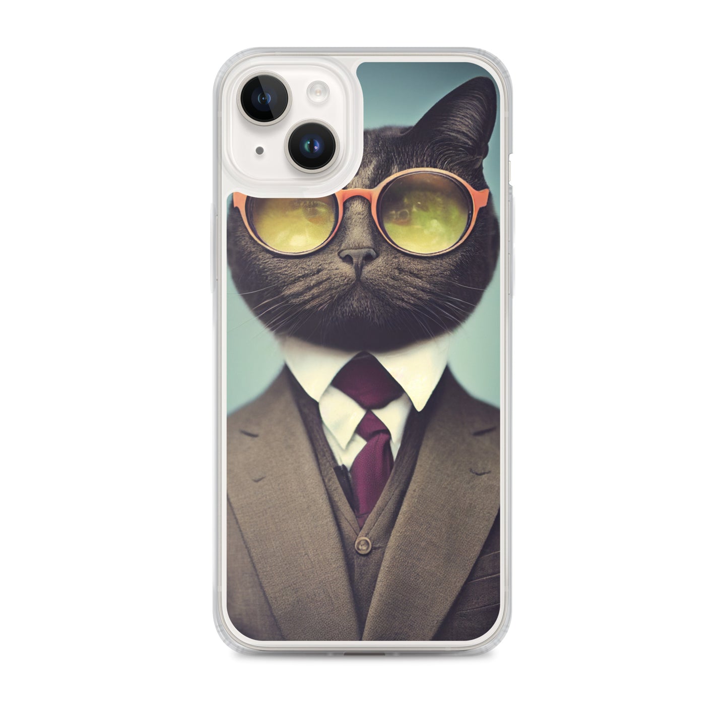 iPhone Case - Business Cat Accountant