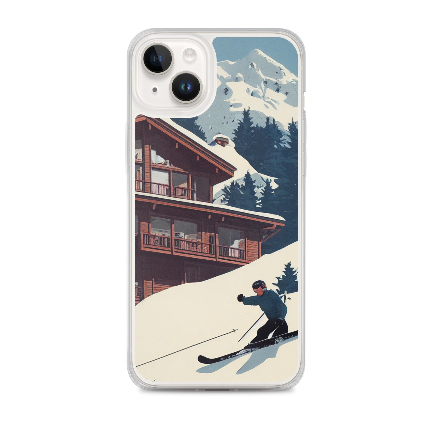 iPhone Case - Vintage Adverts - Ski Chalet
