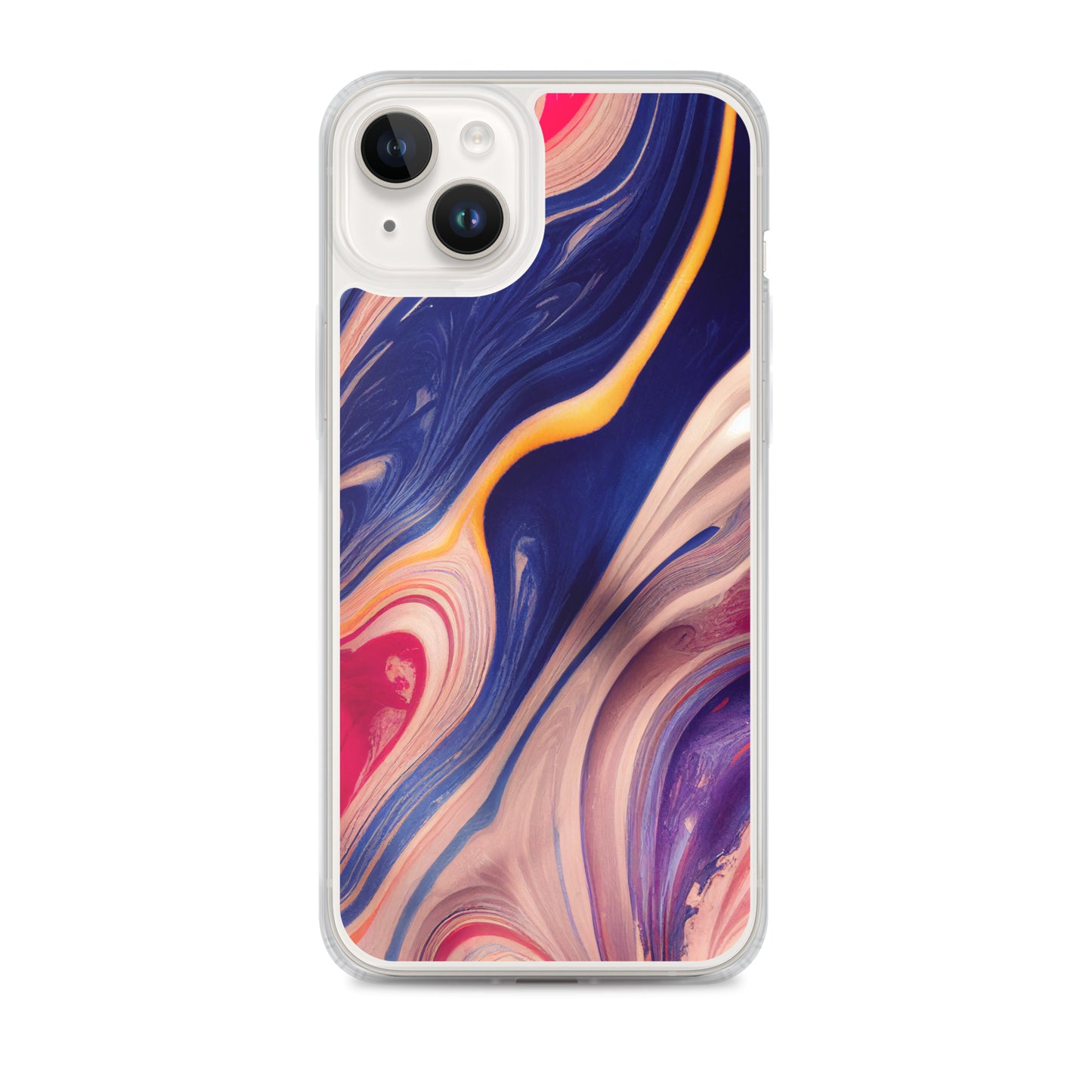 iPhone Case - Marbled Paint Swirl