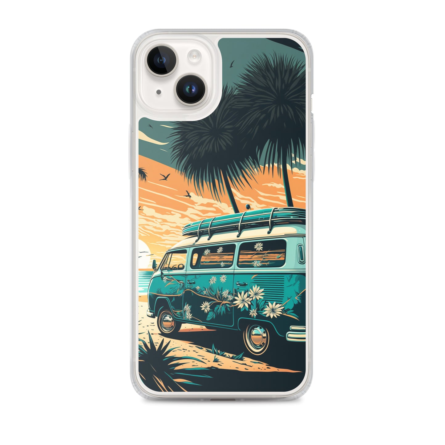 iPhone Case - Flower Surf Camper