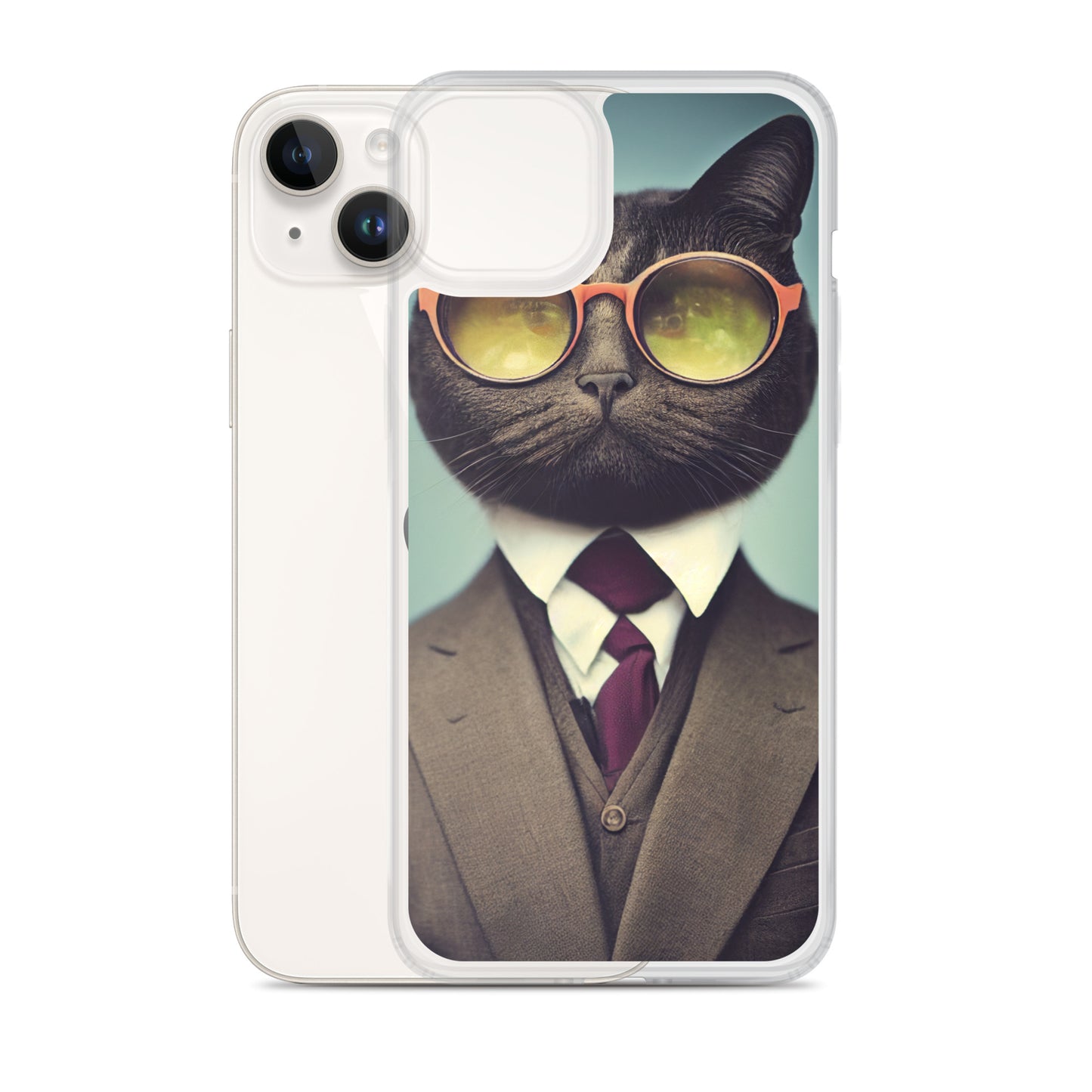 iPhone Case - Business Cat Accountant