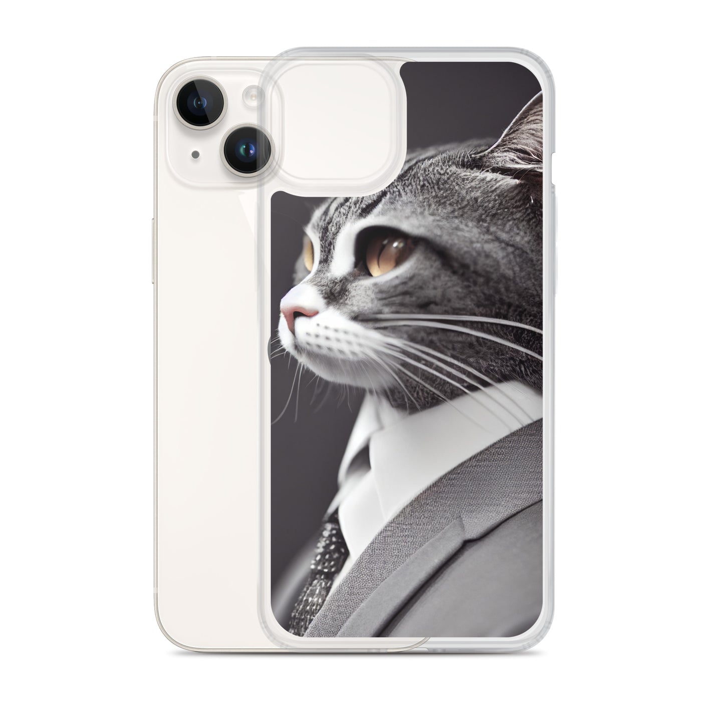 iPhone Case - Dapper Business Cat Boss