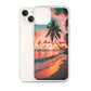 iPhone Case - Beach Life - Palm Tree at Sunset