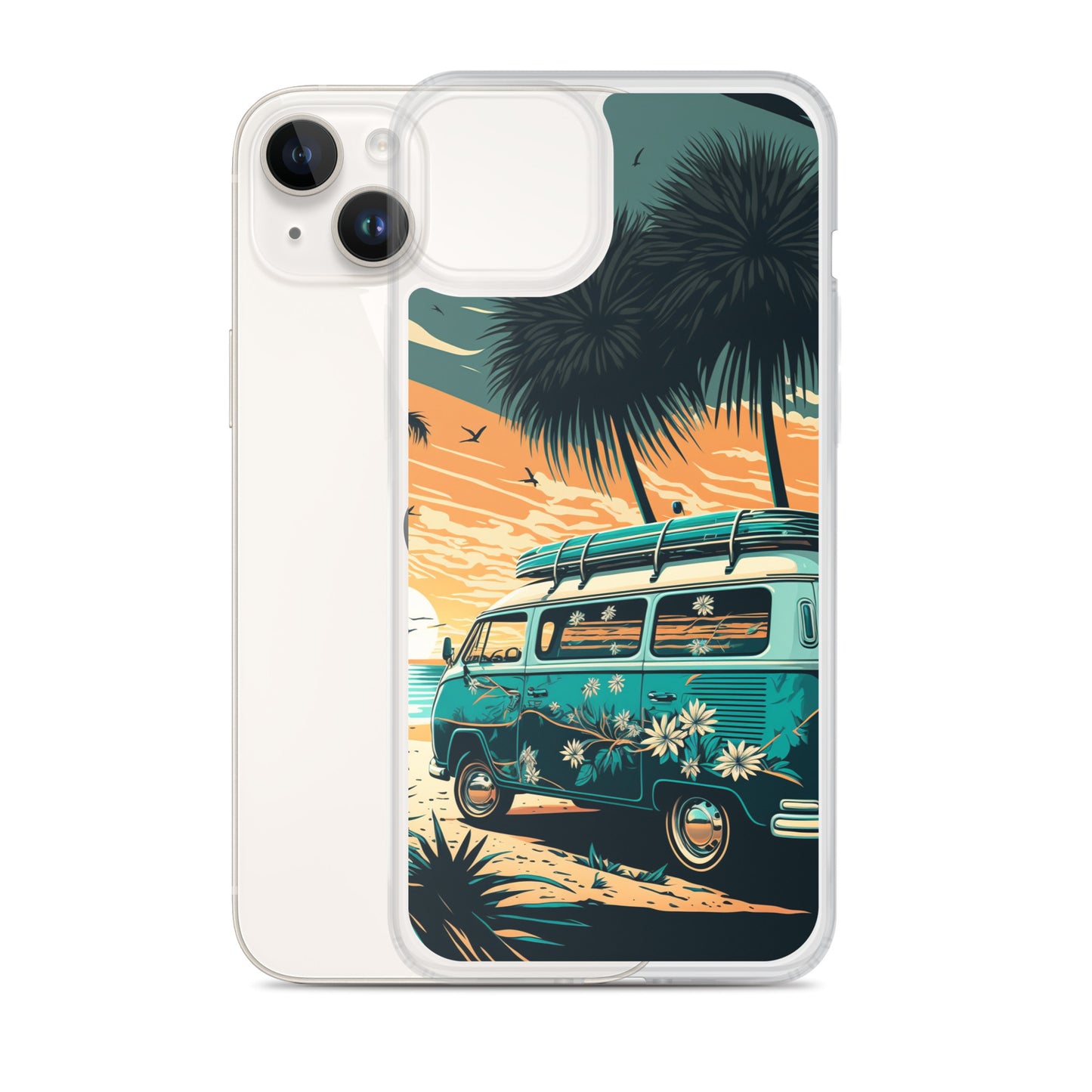 iPhone Case - Flower Surf Camper