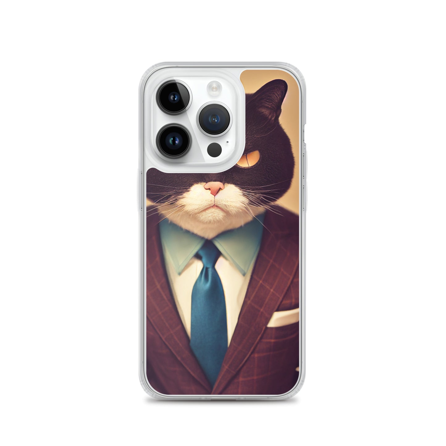 iPhone Case - Stern Business Cat Boss