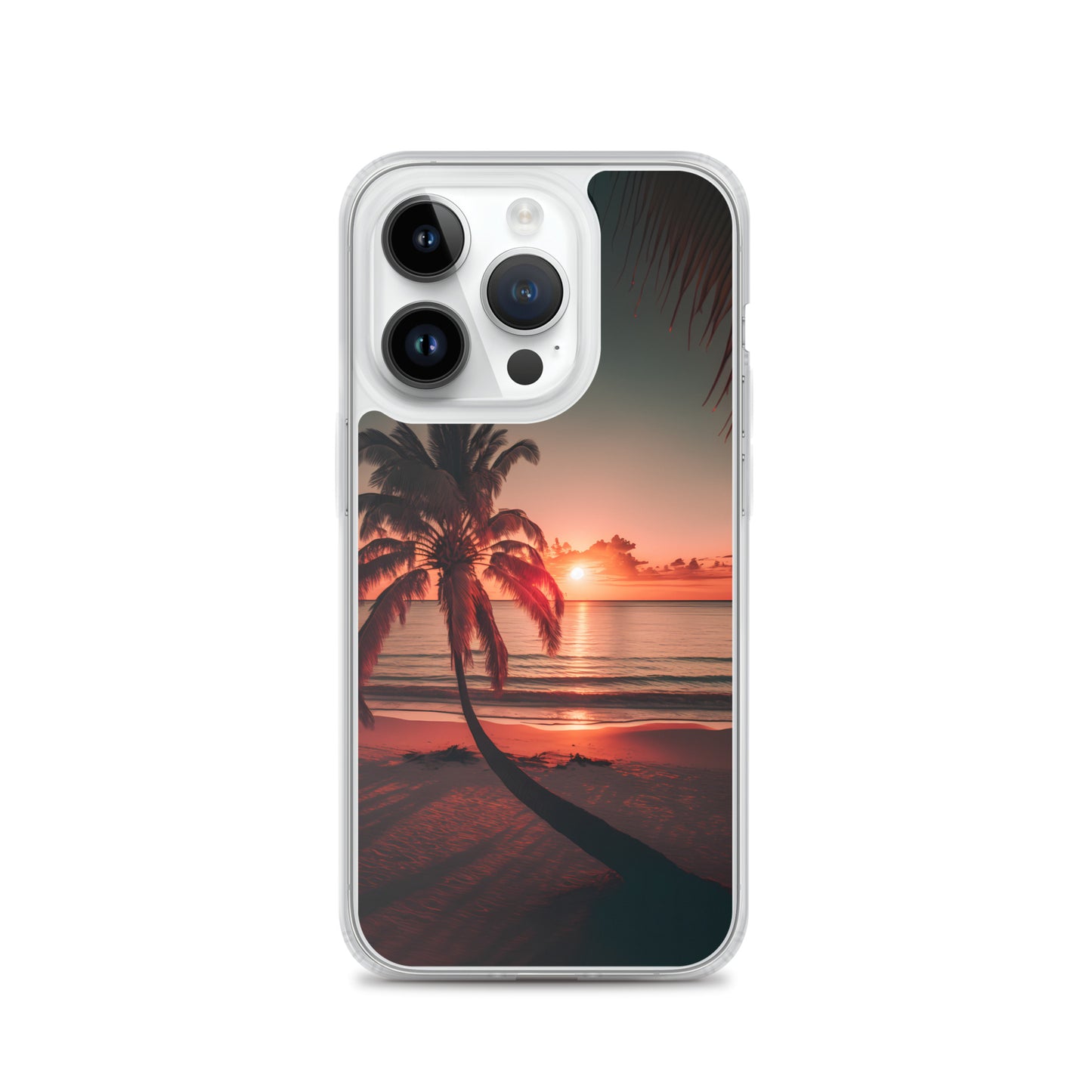 iPhone Case - Beach Life - Palm Tree at Sunset