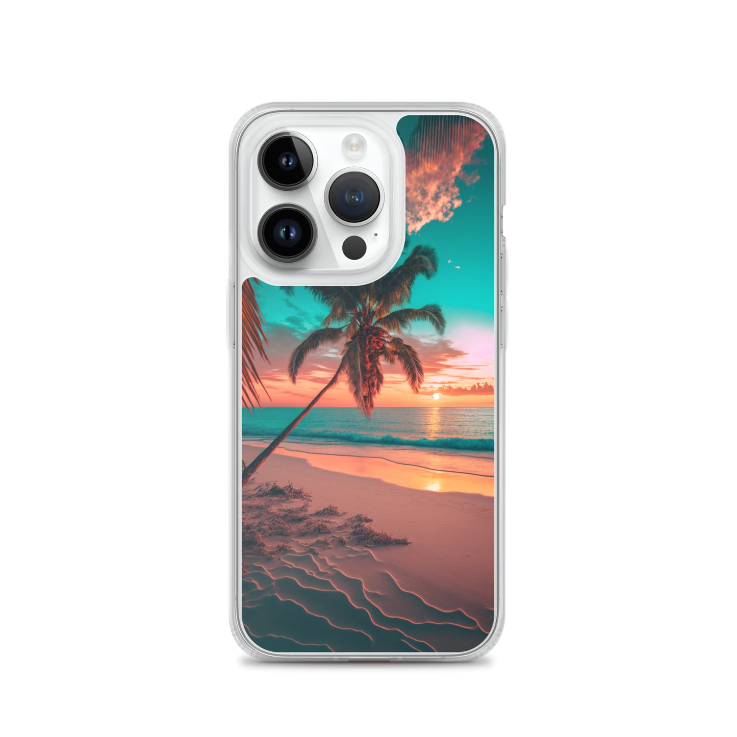 iPhone Case - Beach Life - Palm Tree at Sunset