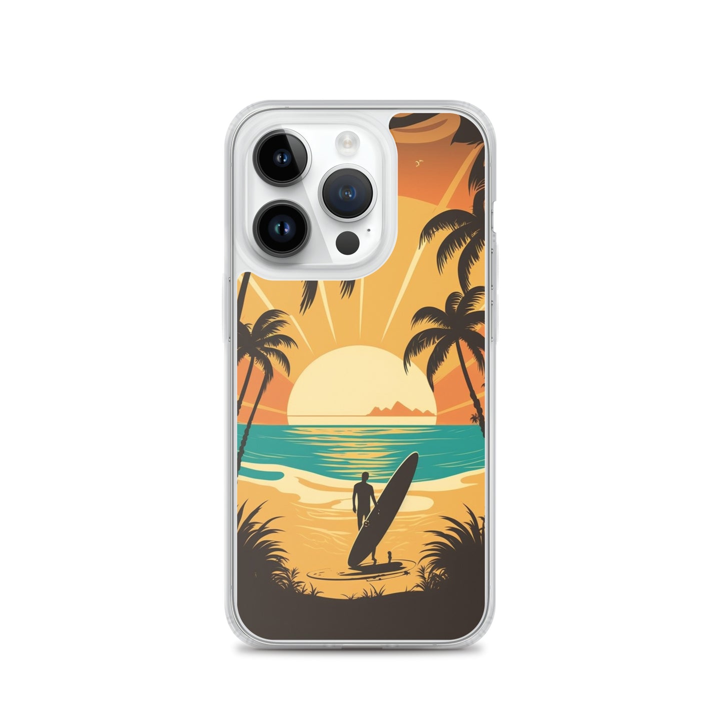 iPhone Case - Sunset Surfer