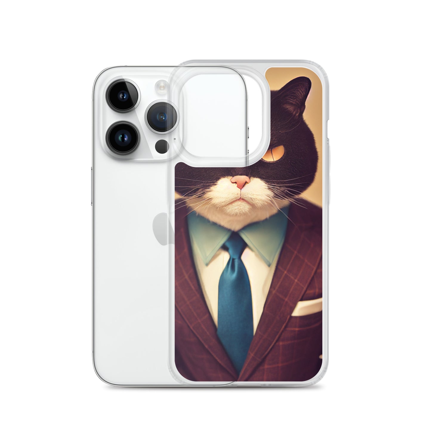 iPhone Case - Stern Business Cat Boss