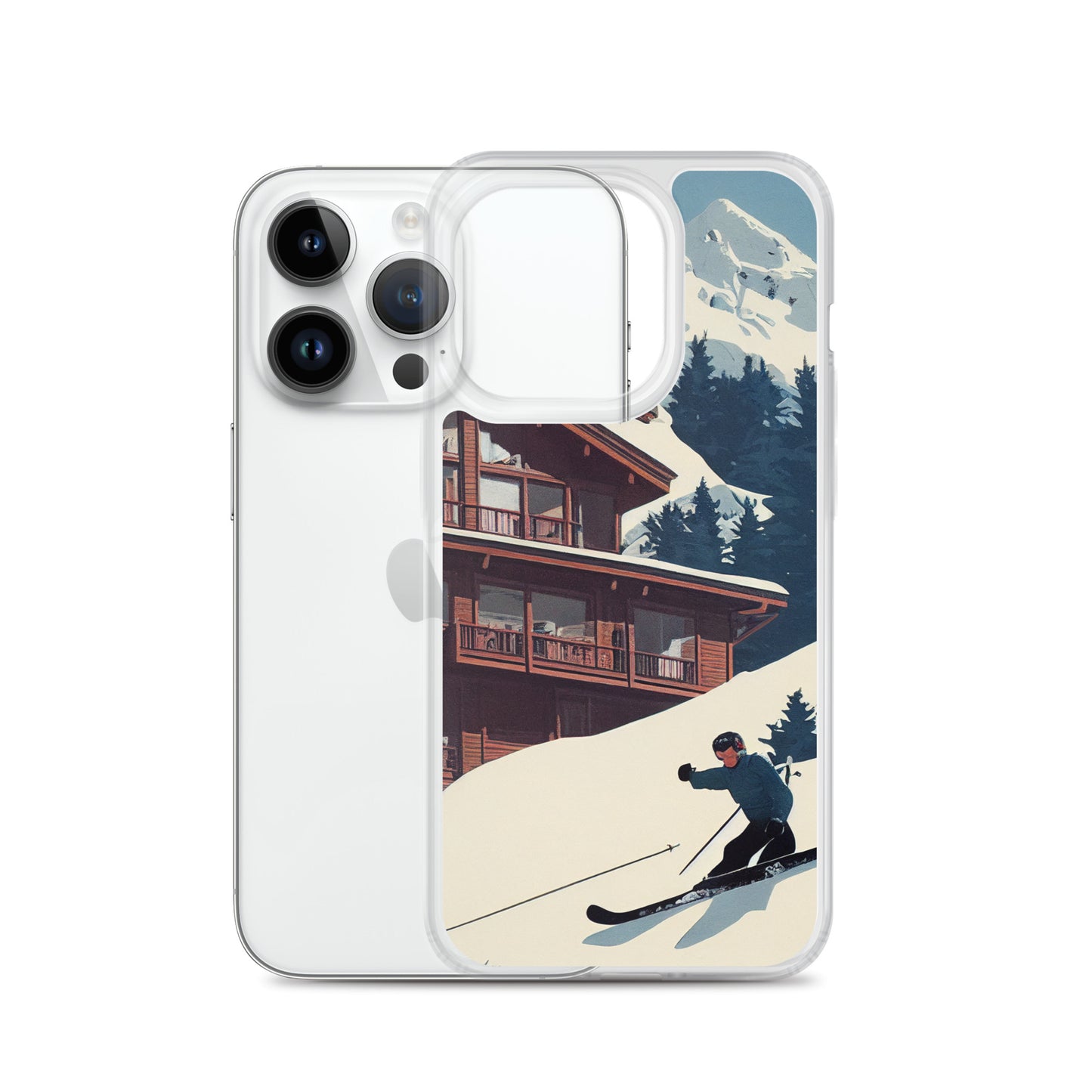 iPhone Case - Vintage Adverts - Ski Chalet